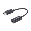 ADAPTADOR DISPLAYPORT M A HDMI H 15CM MANHATTAN