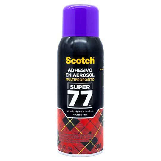 [P3M-ADS-GDE77] Adhesivo Spray Super 77 Mod. 7716-SP Scotch 3M 305gr 1 pieza