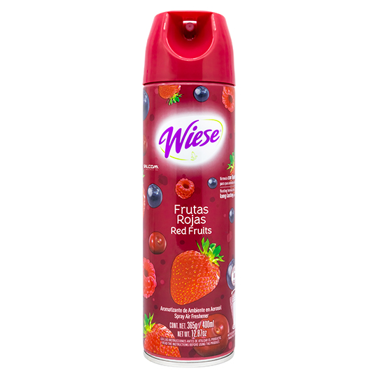 [LWI-AER-FRUTAS] Aerosol Wiese aroma frutas rojas 400 ml.