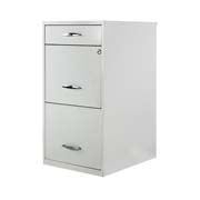 [JMM-AR-0037] Archivero metalico multifunicional modelo1887 color blanco