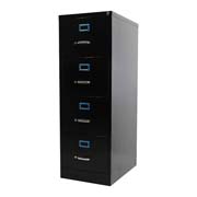 [JMM-AR-14119] Archivero metálico MUNDO IN tamaño oficio 4 gavetas color negro