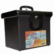 [AZO-ORG-8985NE] Archivero portátil Sablón carta color negro