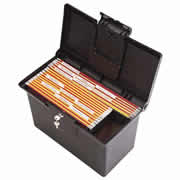 [AZO-ORG-8995] Archivero portátil Sablón oficio color negro