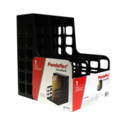 [ESS-REV-23004] Archivo con divisiones Oxford color negro 30.5 x 22.9 x 27 cm