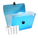 Archivo expandible Oxford carta colores surtidos 1 pza