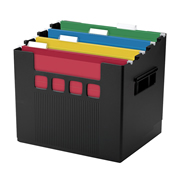 [ESS-ARCH-43013] Archivo para escritorio Oxford escalonado color negro
