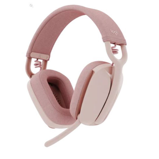 Audífonos Logitech con Micrófono Zone Vibe 100 Bluetooth Inalámbrico Rosa