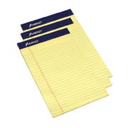 [ESS-BLK-20204C] BLOCK DE HOJAS AMPAD ESQUELA COLOR AMARILLO RAYADO CON 50 HOJAS PAQUETE C/12 PZS