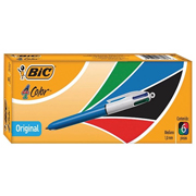 [BIC-BOL-11146] BOLIGRAFO BIC CUATRO COLORES ORIGINAL BOLIGRAFO 4 TINTAS. CAJA CON 6 PZA