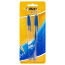 Bolígrafo BIC azul punto mediano 1.0 mm blíster con 2 piezas