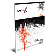 [RAY-BLK-01CABL] Block Rayter, tamaño carta, color blanco, con 80 hojas