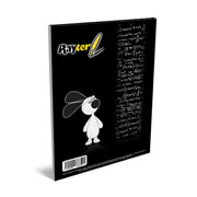 [RAY-BLK-01ESRA] Block Rayter, tamaño esquela, de raya, con 50 hojas