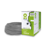 [BR-CO-400052G] Bobina CAT 5e Brobotix CCA UTP 100 mts gris