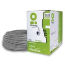 Bobina CAT5e Para Exteriores CCA UTP Gris,    100 Metros,      BROBOTIX