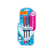 [BER-BOL-2066238] Boligrafo económico gel Paper Mate puntofino tarjeta 3 piezas colores surtidos
