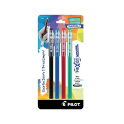 [PIIL-BOL-19151] Boligrafo fino Frixion Color Sticks tinta de gel borrable, surtido, c/4 pzas