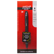 [AZO-BOL-SX210NE] Bolígrafo antifraude mediano Uni-Ball Jetstream 1.0 mm color negro blíster