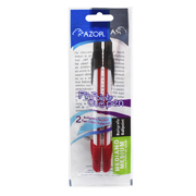 [AZO-BOL-6872NR] Bolígrafo dúo mediano Pin Point 1.0 mm colores negro-rojo empaque con 2 pzas