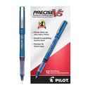 Bolígrafo extra fino Precise V5 Pilot punta rodante, color azul, caja c/12 pzas