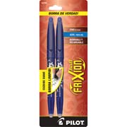 [PIIL-BOL-31554] Bolígrafo fino Frixion Ball Pilot tinta gel borrable, azul, blister 2 piezas