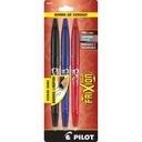 Bolígrafo fino Frixion Ball Pilot tinta gel borrable, surtido, blister 3 piezas