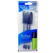 [AZO-BOL-6833NEG] Bolígrafo mediano Pin Point 1.0 mm colornegro empaque con 3 pzas
