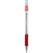 [PIIL-BOL-10662] Bolígrafo mediano Super-GP Pilot tinta de aceite, color rojo, caja con 12 piezas