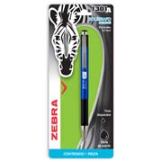 [ZEB-BOL-7101B] Bolígrafo retractil f-301 a zebra, puntofino 0.7 mm, tinta negra blister 1 pz