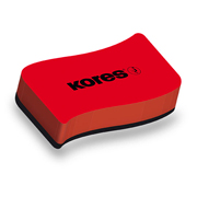 [KOR-BOR-PIZBLAN] Borrador para pizarrón blanco Kores, color rojo, 1 pieza