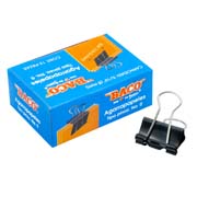 [BAC-SUJ-AGPI0] Broche Baco tipo pinza no.0, 1 caja con12 agarrapapeles