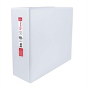 Carpeta panorama herraje D 4" ACCO color blanca, tamaño carta
