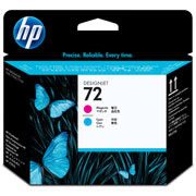 [HP-TIN-C9383A] Cabezal de impresión HP 72 magenta y ciaCabezal de impresión HP 72 magenta y cia