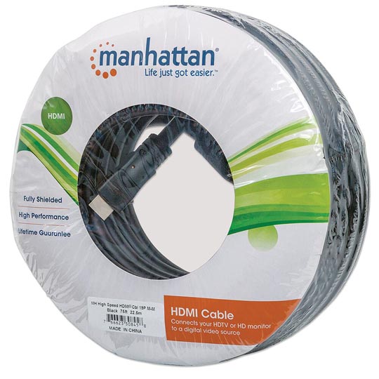 Cable Manhattan HDMI v1.3 macho-macho 22.5m