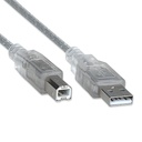 Cable Manhattan USB a-b v2.0 4.5m pla.