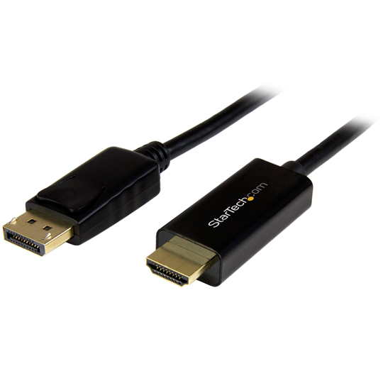 [STA-CO-A84013V] Cable Startech DP a HDMI de 2m Ultra 4K Negro.