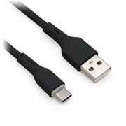 [BR-CO-963196] Cable USB Brobotix v2.0 tipo c 1m negro .