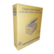 [GEO-CJA-923] Caja de archivo Geo kraft oficio empaquecon 5 pzas