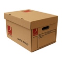 Caja de archivo carta/oficio ACCO hecha de cartón corrugado kraft