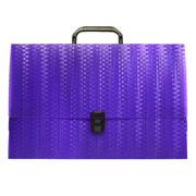 [ESS-POR-F915M] Caja porta documentos Oxford oficio color morado
