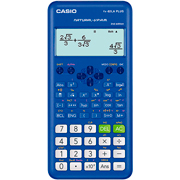 [CAS-CAL-FX82LBU] Calculadora científica 252 funciones CASIO 4 líneas en pantalla, color azul