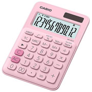 [CAS-CAL-20UCPK] Calculadora de escritorio rosa CASIO pantalla larga de 12 dígitos