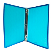 [ESS-CAR-F905A] Carpeta de argollas Oxford carta color azul de 1' herraje 'O'