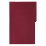 [FTC-FOL-3035] Carpeta pressboard con broche Fortec cio color caoba, paquete c/10 pzas