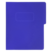 [FTC-FOL-3026] Carpeta pressboard con broche Fortec ta color azul rey, paquete c/10 pzas
