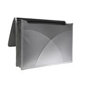 [ESS-POR-F879] Cartera expandible Oxford carta color gris