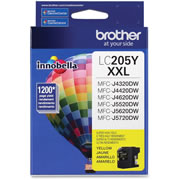 [BRO-TIN-LC205Y] Cartucho brother color amarillo LC205Y .
