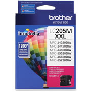 [BRO-TIN-LC205M] Cartucho brother color magenta LC205M .