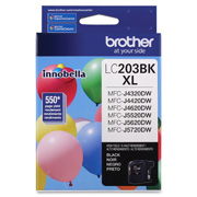 [BRO-TIN-LC203BK] Cartucho brother color negro LC203BK .