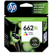 [HP-TIN-CZ106AL] Cartucho de tinta tricolor HP 662xl .