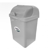 [SAB-CEST-8041] Cesto mediano de cortina Sablon color gris